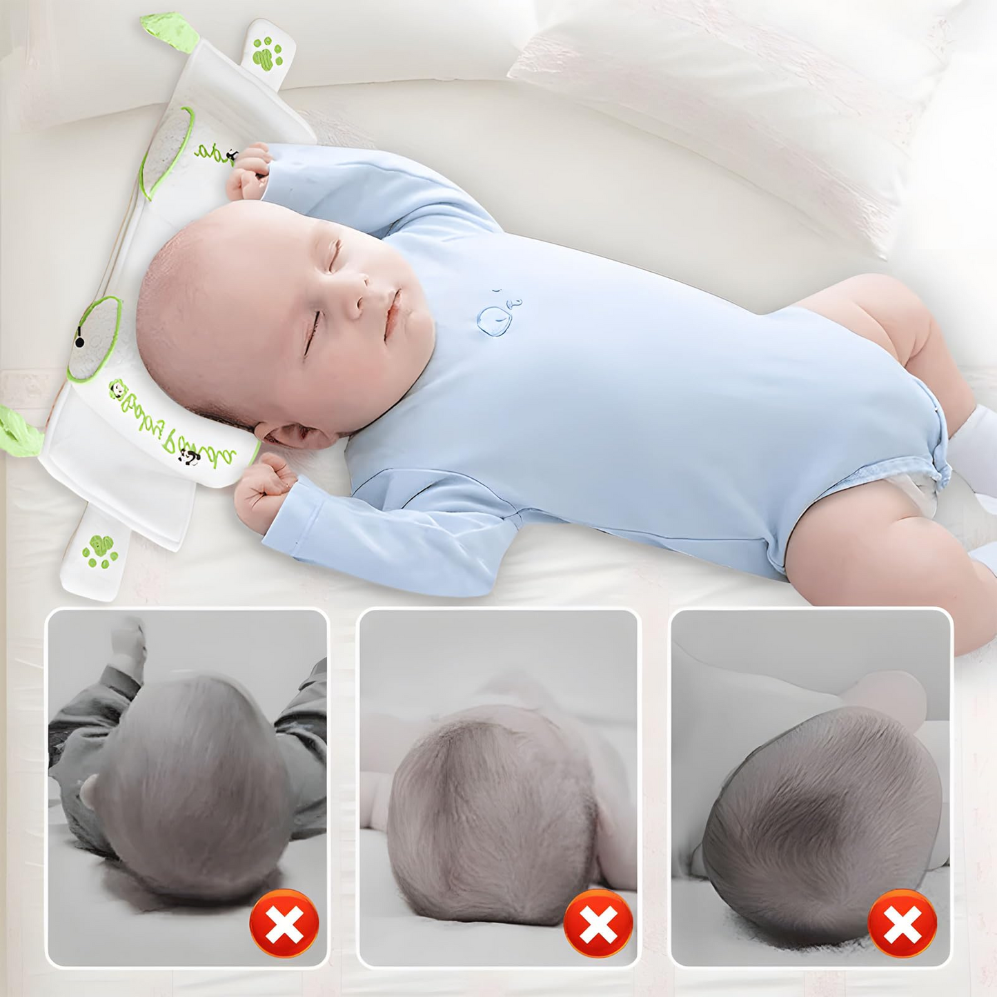 LovimoBaby® Bebek Yastığı -